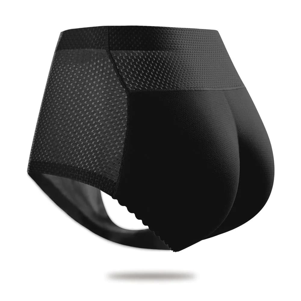 image-Women's Seamless Padded Hip Pads, High Waist, Belly Support