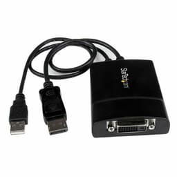 image-DisplayPort to DVI Adapter Startech DP2DVID2 Black