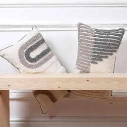 image-Cushion Cover Bohemian Grey - Poppy Long