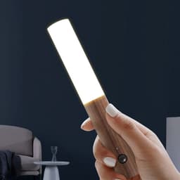 image-Haobang intelligent human body induction night light led home charging function automatic corridor corridor induction light wooden