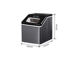 image-Commercial Milk Tea Shop Small Mini 25kg Household Fully Automatic Ice Maker