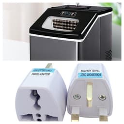 image-Commercial Milk Tea Shop Small Mini 25kg Household Fully Automatic Ice Maker