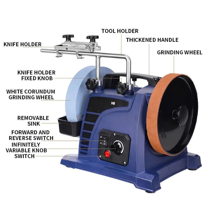 image-Low-speed Water-cooled Knife Sharpener Household Small