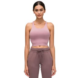 image-Women's Qianzhuo Sports Backless Bra - Silver Gray Small