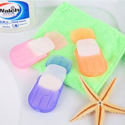 image-Nahe Disposable Soap Flakes - Green Mini (20 Pcs)