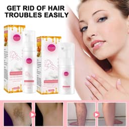 image-30ml 100ml Hair Removal Spray Depilatory Armpit Hair And Legs Hair Foam Mousse And Removal Is Gentle Hair Cream Spray Non-irritating