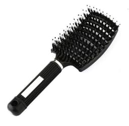 image-Hairbrush Anti Klit Brushy Haarborstel Women Detangler Hair Brush Bristle Nylon Scalp Massage Teaser Hair Brush Comb