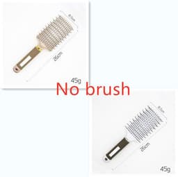 image-Hairbrush Anti Klit Brushy Haarborstel Women Detangler Hair Brush Bristle Nylon Scalp Massage Teaser Hair Brush Comb