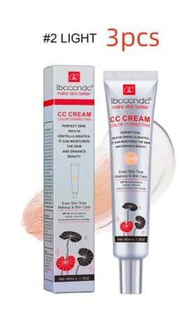 image-Moisturizing Correcting CC Cream Waterproof Anti-sweat Makeup Before Concealer Lasting Women Makeup Protect Skin Erborian Make