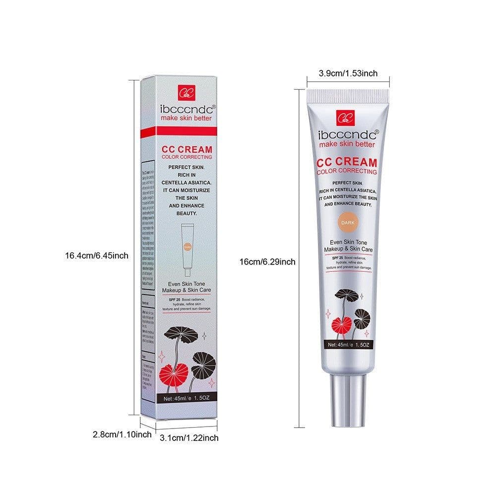 image-Moisturizing Correcting CC Cream Waterproof Anti-sweat Makeup Before Concealer Lasting Women Makeup Protect Skin Erborian Make