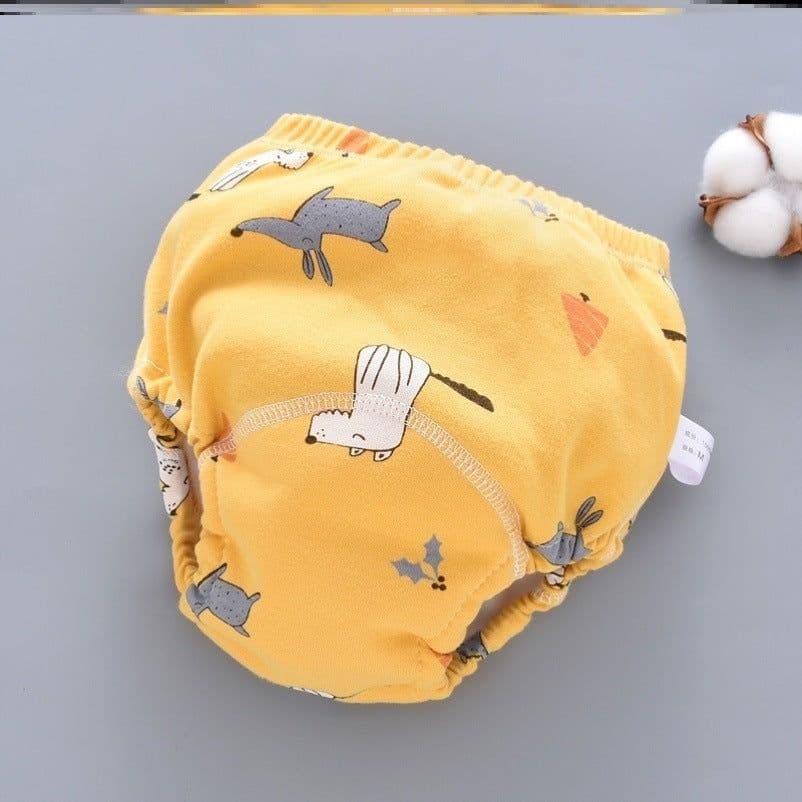 image-Baby Diaper Pants Cotton Washable Summer Breathable Thin Waterproof