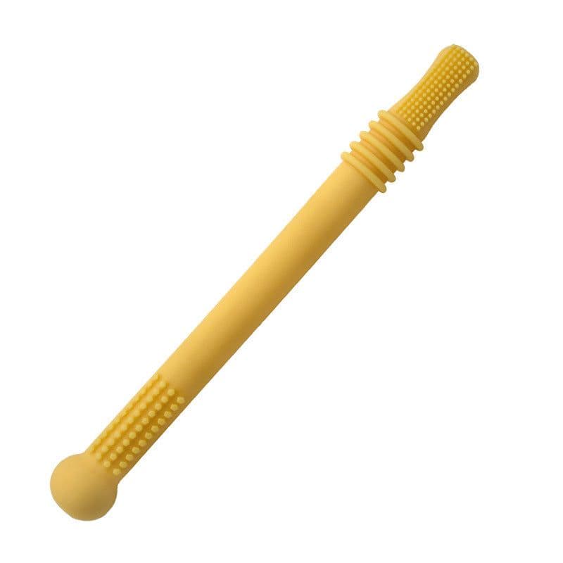 image-Baby Teether Silicone Hollow Teething Tube