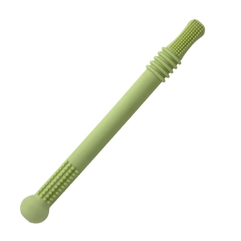 image-Baby Teether Silicone Hollow Teething Tube
