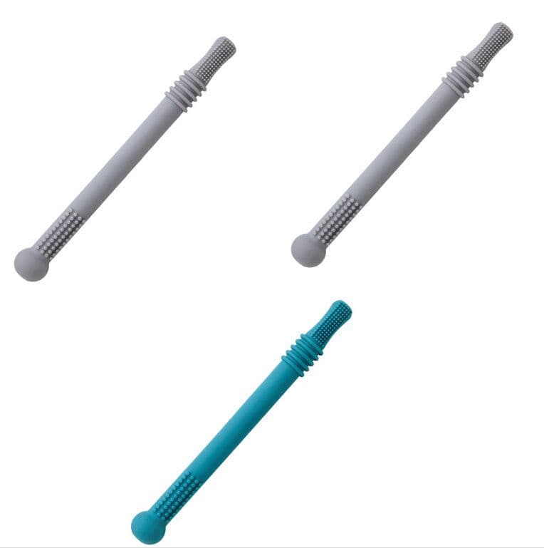 image-Baby Teether Silicone Hollow Teething Tube