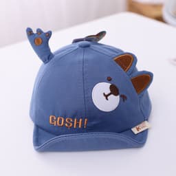 image-Spring Baby Hat Lovely Cartoon Kids Girl Boy Basket Cap Summer Infant Sunhat