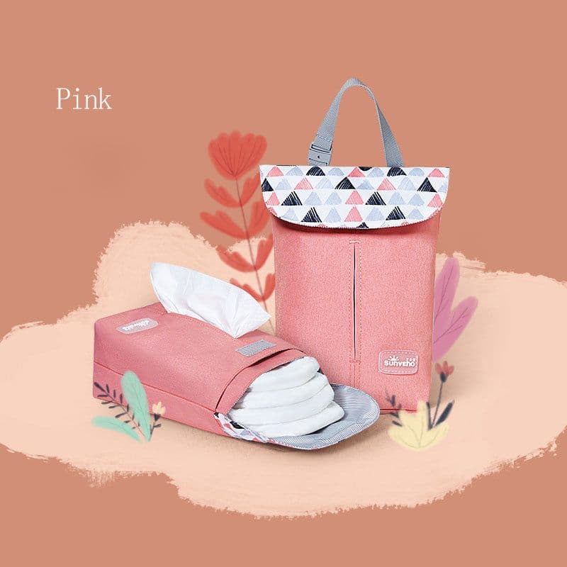 image-Diaper Storage Bag, Multifunctional Baby Diaper Bag