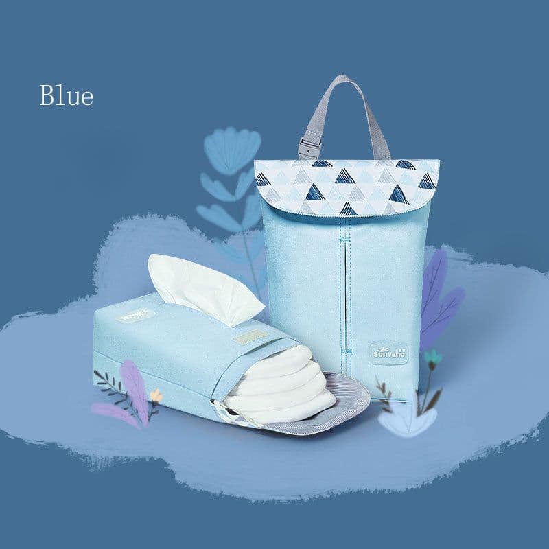 image-Diaper Storage Bag, Multifunctional Baby Diaper Bag