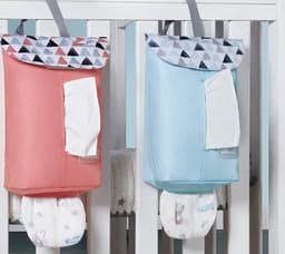 image-Diaper Storage Bag, Multifunctional Baby Diaper Bag