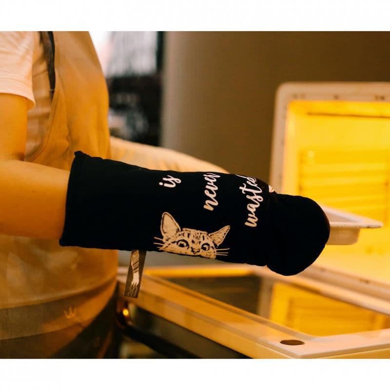 image-Cute Oven Gloves Anti Scalding Thickened Special Baking Gloves