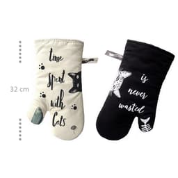 image-Cute Oven Gloves Anti Scalding Thickened Special Baking Gloves