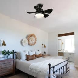 image-The Ceiling Fan Lamp In The Bedroom Has Strong Wind