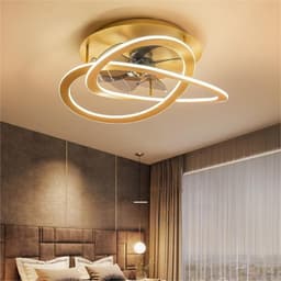 image-Bedroom Fan Lamp Suction Ceiling Dining Room Modern Simplicity