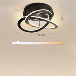 image-Bedroom Fan Lamp Suction Ceiling Dining Room Modern Simplicity
