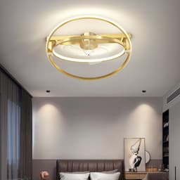 image-Modern LED Ceiling Fan With Light Remote Control Living Dining Room