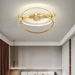 image-Modern LED Ceiling Fan With Light Remote Control Living Dining Room