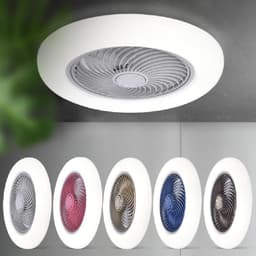 image-Ultra-thin Ceiling Fan Lamp Bedroom Living Room