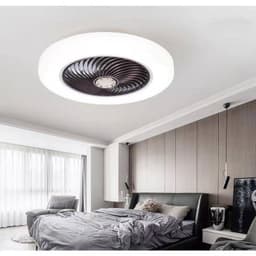 image-Ultra-thin Ceiling Fan Lamp Bedroom Living Room