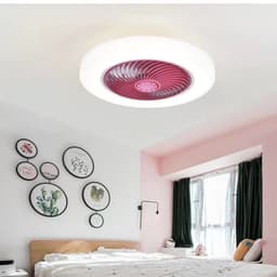 image-Ultra-thin Ceiling Fan Lamp Bedroom Living Room