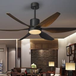image-Large Size DC Variable Frequency Ceiling Fan Lamp