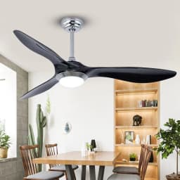 image-Living Room Dining Bedroom Household Creative Ceiling Fan Lighting