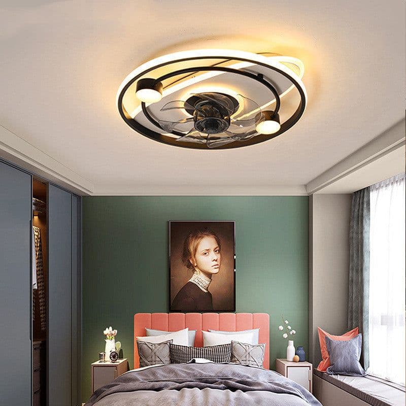 image-Fan Led Ceiling Lamps Are Suitable For Restaurants And Household Rooms