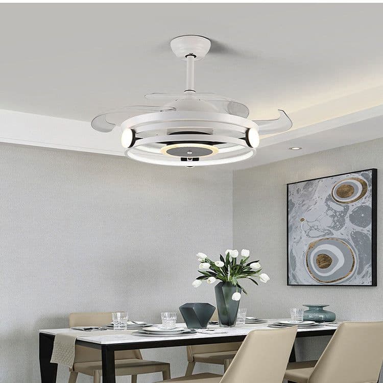 image-Bedroom Dining Room Household Ceiling Fan Light