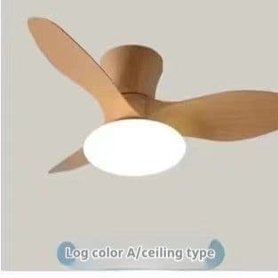 image-Bedroom Mini Ultra-thin Ceiling Full Spectrum Xiaoai Smart Ceiling Fan Lights