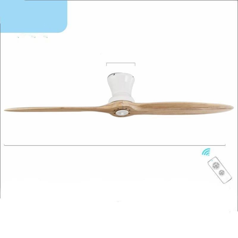 image-Unlit Fan Ceiling Solid Wood Dining Room