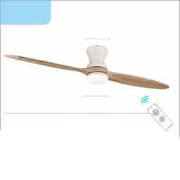 image-Unlit Fan Ceiling Solid Wood Dining Room