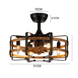 image-Guest Restaurant Fence Fan Light Bedroom Ceiling