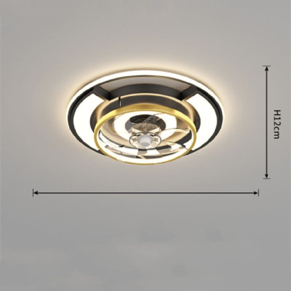 image-Intelligent Silent Living Room Bedroom Ceiling Fan