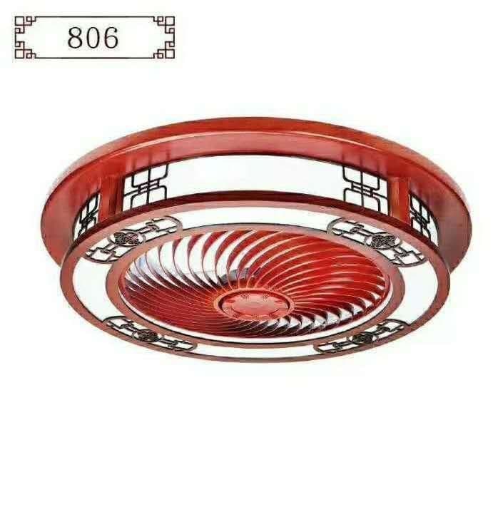 image-Antique Chinese Fan Lamp Bedroom Ceiling