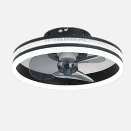 image-Bedroom Living Room Invisible LED Ceiling Ceiling Fan Lights