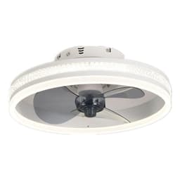 image-Bedroom Living Room Invisible LED Ceiling Ceiling Fan Lights