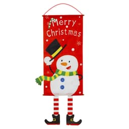 image-Christmas decorations Christmas couplets curtains Christmas banners pull flags Christmas curtains hanging flags window pendants