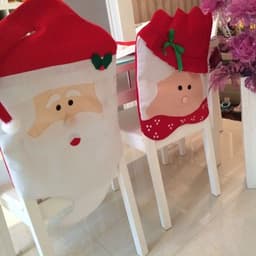 image-Europe and the United States selling Christmas Christmas Christmas dinner table set chair coverings supplies decorative gifts large spot