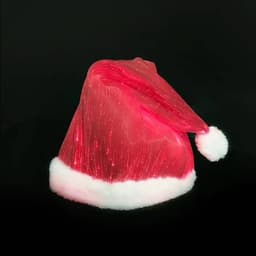 image-Christmas Decoration LED Glowing Colorful Christmas Hat