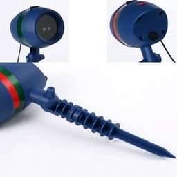 image-Halloween Christmas outdoor waterproof LED laser projector snowflake dj Disco light for home decoration