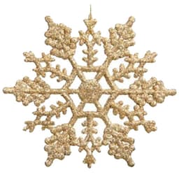 image-Christmas decorations, acrylic 10CM snowflakes, Christmas necessities, Christmas tree hanger powder wholesale