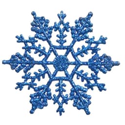 image-Christmas decorations, acrylic 10CM snowflakes, Christmas necessities, Christmas tree hanger powder wholesale